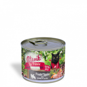 Atavik boites pour chat recette poulet lapin