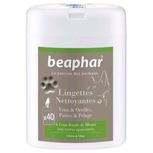 Beaphar® lingettes yeux/oreilles/pelage
