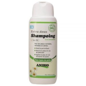 Shampoing doux à l'aloe vera Anibio®
