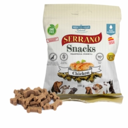 Friandises “Serrano snacks” au poulet