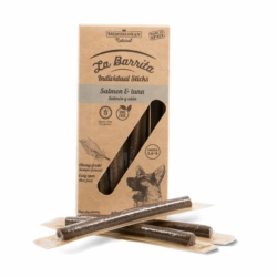 Friandises “La Barrita” au saumon et thon